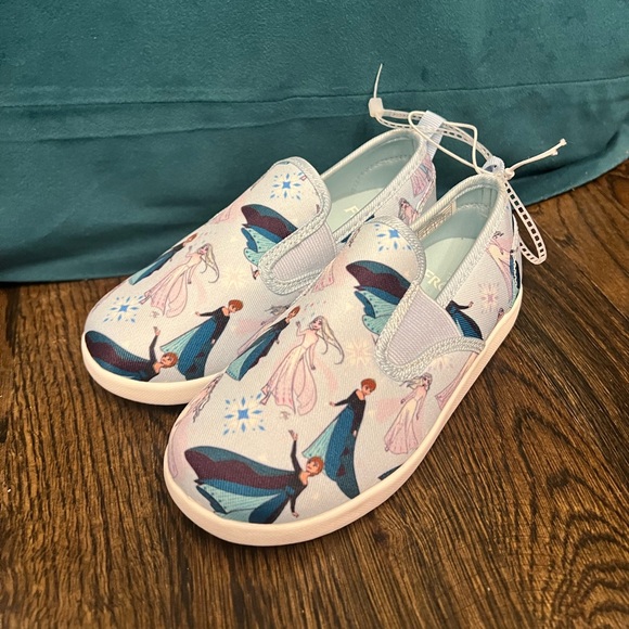 Disney Other - Disney Frozen Girl’s Slip On Shoes